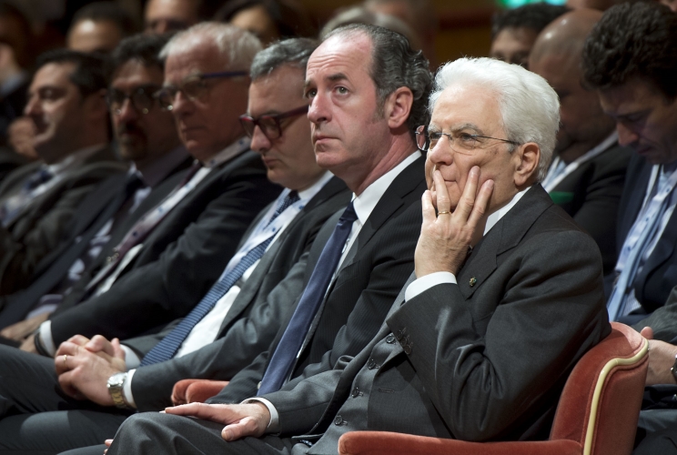 Il Presidente Sergio Mattarella al Teatro La Fenice 