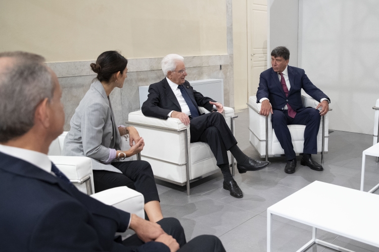 Il Presidente Sergio Mattarella interviene al convegno dal titolo: “Idee per Roma 2030” promosso dalla Camera di Commercio di Roma
