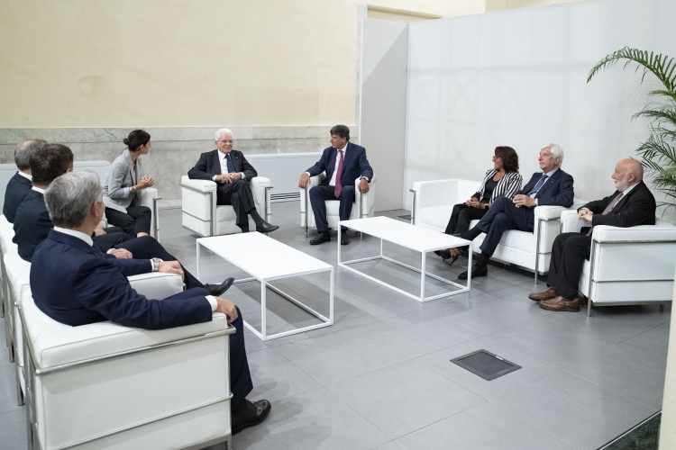 Il Presidente Sergio Mattarella interviene al convegno dal titolo: “Idee per Roma 2030” promosso dalla Camera di Commercio di Roma
