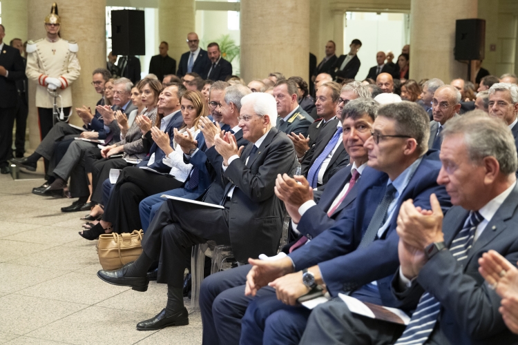 Il Presidente Sergio Mattarella interviene al convegno dal titolo: “Idee per Roma 2030” promosso dalla Camera di Commercio di Roma
