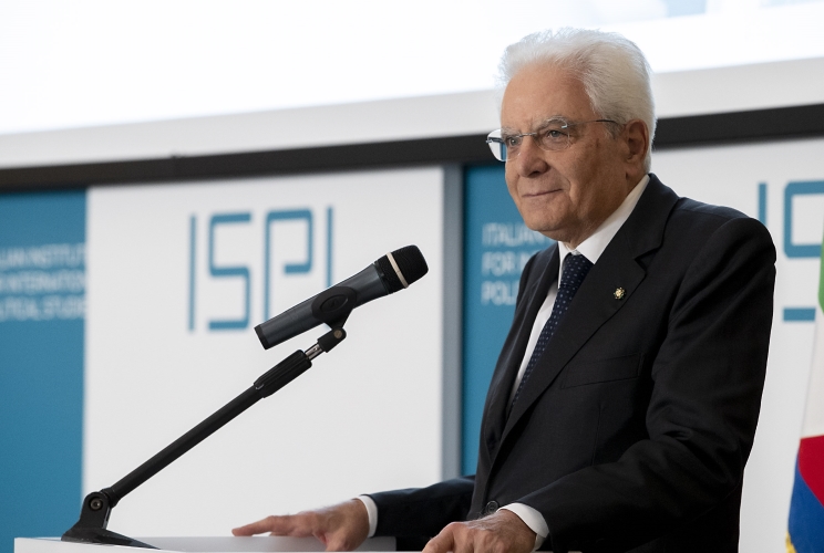 Il Presidente della Repubblica Sergio Mattarella in occasione del Forum ISPI 2019 "Il Futuro del Multilateralismo"