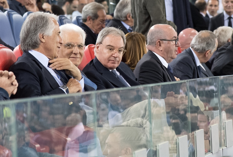 il Presidente della Lega Serie A, Maurizio Beretta