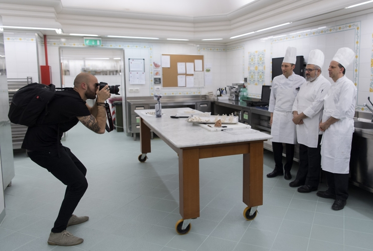 Gli instagrammers fotografano le cucine del Quirinale