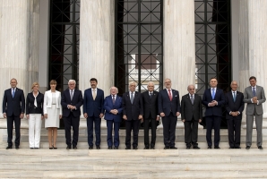 I Capi di Stato che hanno partecipato alla XV Riunione informale del Gruppo Arraiolos