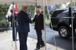 Incontro del Presidente Mattarella con il Presidente degli Stati Uniti d’America, Donald Trump