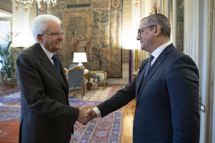 Il Presidente della Repubblica Sergio Mattarella riceve Francesco Basentini,Capo Dipartimento dell'Amministrazione Penitenziaria.

