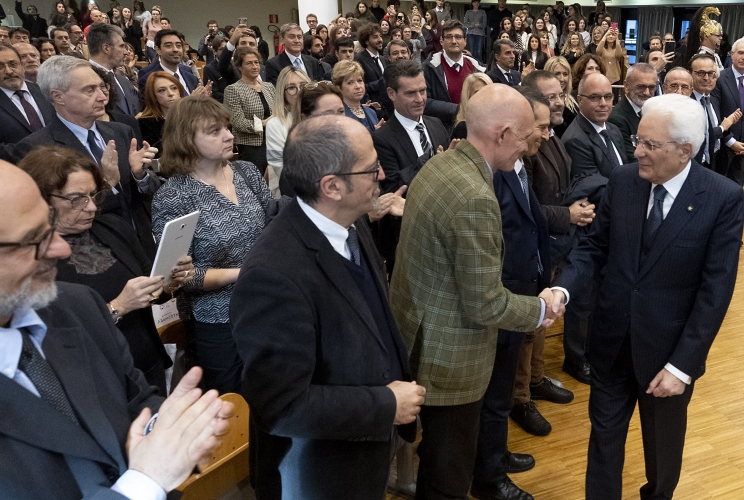 Il Presidente Sergio Mattarella in occasione del convegno “Università, Disabilità, Inclusione. Vent’anni dalla Legge 17/1999: tra passato e futuro”, organizzato presso l’Università Roma Tre