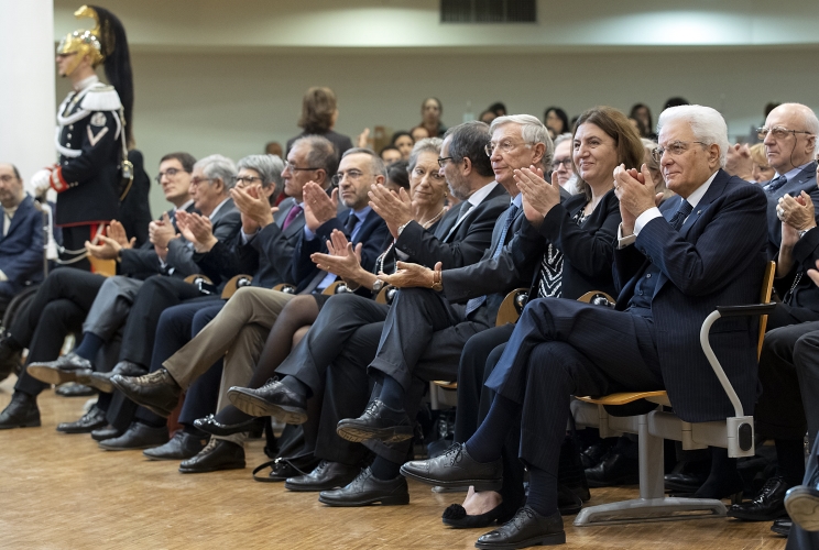Il Presidente Sergio Mattarella in occasione del convegno “Università, Disabilità, Inclusione. Vent’anni dalla Legge 17/1999: tra passato e futuro”, organizzato presso l’Università Roma Tre