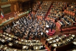 Mattarella al Concerto di Natale, eseguito dall’Orchestra Giovanile Luigi Cherubini, diretta dal Maestro Riccardo Muti.