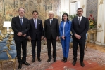 Giuramento del Ministro dell’Istruzione On. Lucia Azzolina e del Ministro dell’Università e della Ricerca Prof. Gaetano Manfredi alla presenza del Presidente Mattarella