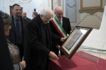 Il Presidente Mattarella visita la mostra di Modigliani allestita al Museo della Città 