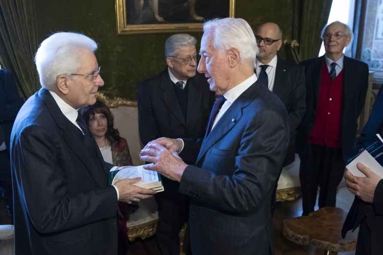 Il Presidente Sergio Mattarella al Quirinale incontra una delegazione delle associazioni di esuli, giulianodalmati e istriani,in occasione del concerto celebrativo del "Giorno del Ricordo"
