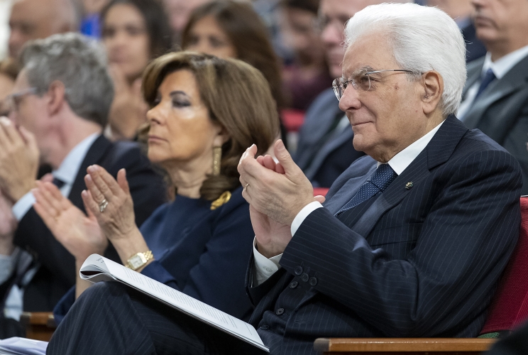Il Presidente Sergio Mattarella in occasione dell’inaugurazione dell’Anno Accademico della Sapienza Università di Roma
