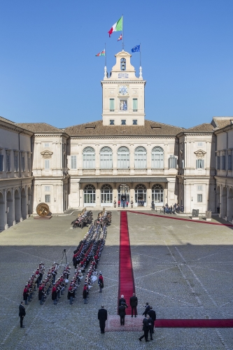 Il Presidente Sergio Mattarella con il Presidente della Repubblica dell’Azerbaigian, S.E. il Signor Ilham Aliyev, in visita di Stato
