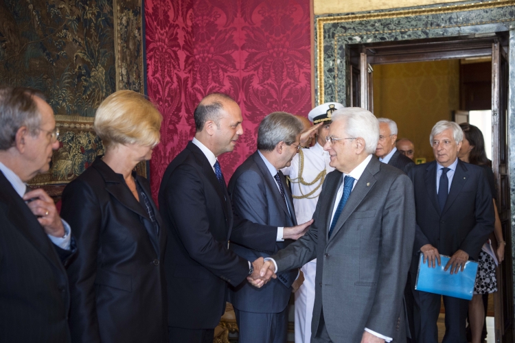 Il Presidente della Repubblica Sergio Mattarella 