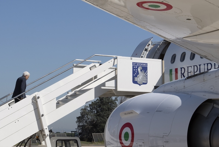 Il Presidente Sergio Mattarella in partenza per l'America Latina
