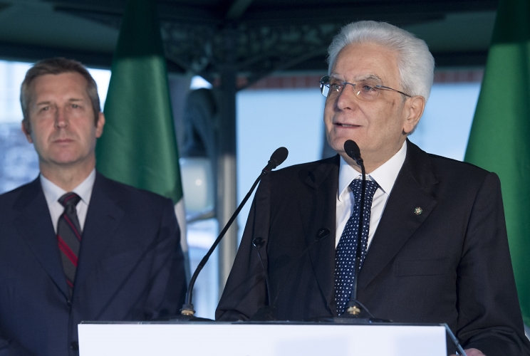 Il Presidente Sergio Mattarella rivolge il suo saluto alla comunità italiana