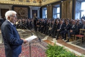Incontro del Presidente della Repubblica con i Magistrati ordinari in tirocinio