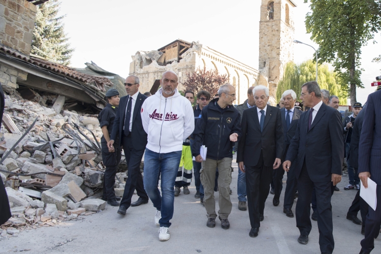 Mattarella ad Amatrice