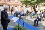 Intervento del Presidente della Repubblica al Municipio di Codogno per commemorare i cittadini deceduti a causa della pandemia del covid-19