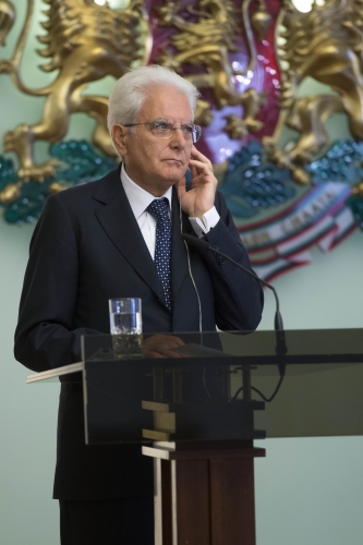 Il Presidente Sergio Mattarella 
