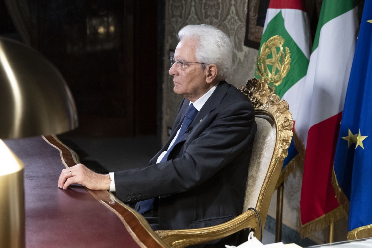 Il Presidente della Repubblica Sergio Mattarella, in videoconferenza, alla sessione di apertura della seconda giornata della 46^ edizione del Forum Ambrosetti dal tema “Lo scenario di oggi e di domani per le strategie competitive”
