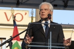 Mattarella incontra la cittadinanza di Vò