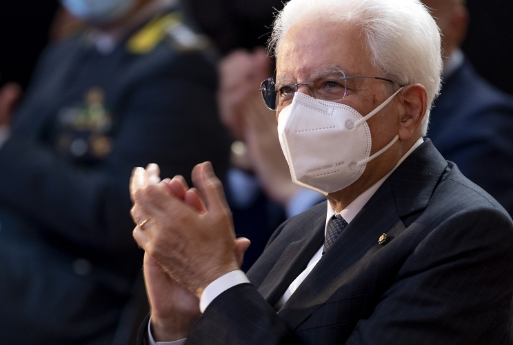 Il Presidente della Repubblica Sergio Mattarella in occasione del Festival Nazionale dell’Economia Civile
