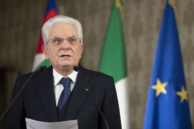 Il Presidente della Repubblica Sergio Mattarella in videoconferenza alla sessione di apertura della XXXVII Assemblea annuale ANCI
