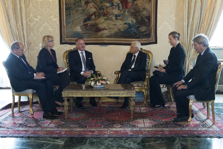 Il Presidente della Repubblica, Sergio Mattarella