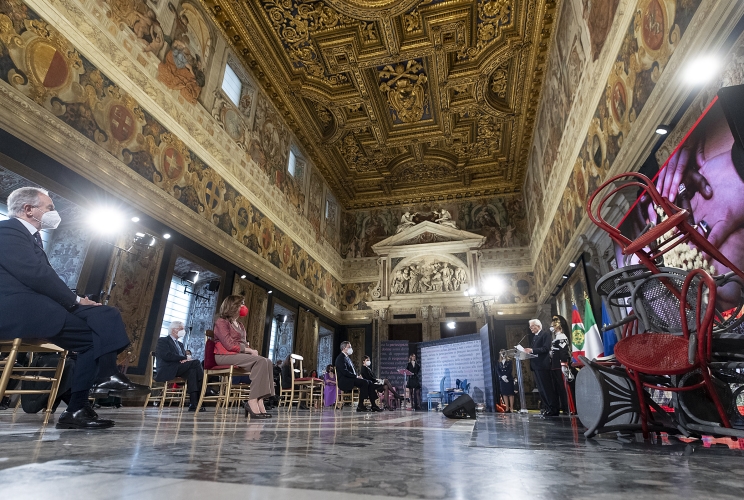 Il Presidente Sergio Mattarella in occasione della celebrazione della “Giornata Internazionale della Donna” 