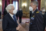 Il Presidente Mattarella incontra una rappresentanza dell’Aeronautica Militare, in occasione del 98° anniversario di fondazione