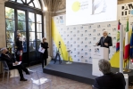Mattarella alla cerimonia di inaugurazione della piattaforma digitale Dante Global