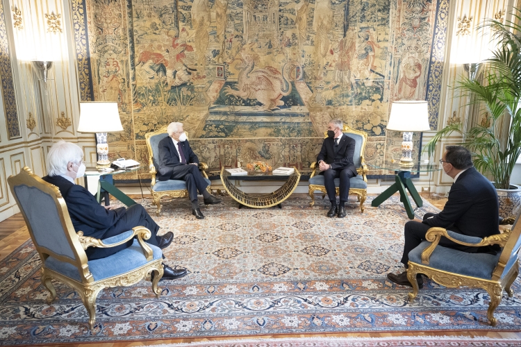 Il Presidente della Repubblica,Sergio Mattarella,incontra Marco Granelli e Vincenzo Mamoli,rispettivamente Presidente e Segretario generale di Confartigianato
