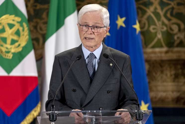 L'intervento di Elio Giovati, Presidente della Federazione Nazionale Maestri del Lavoro
