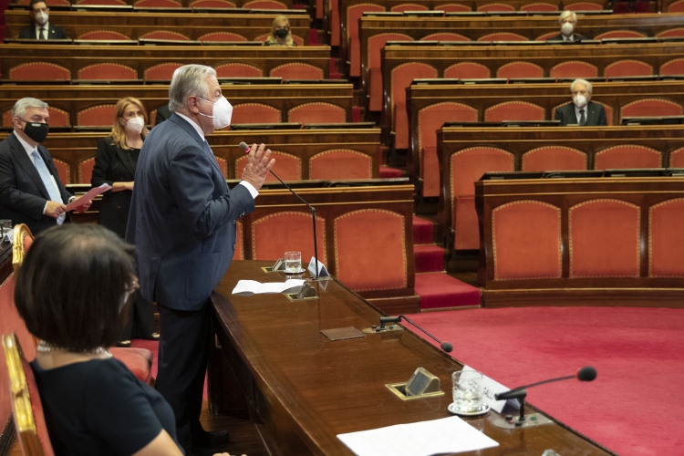 La testimonianza di Mario Tuttobene, padre del Col. Emanuele Tuttobene, in occasione della cerimonia per il Giorno della memoria dedicato alle vittime del terrorismo al Senato