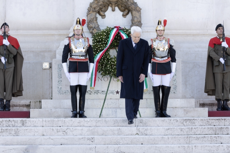 Il Presidente della Repubblica Sergio Mattarella in occasione del 165° anniversario della Giornata dell’Unità Nazionale
