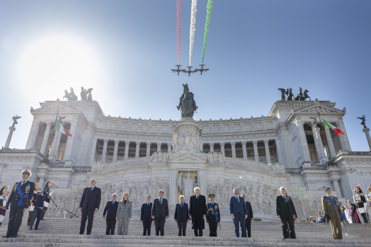 Il Presidente della Repubblica Sergio Mattarella in occasione del 165° anniversario della Giornata dell’Unità Nazionale
