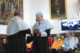 Il Presidente Mattarella alla cerimonia di consegna dell’onorificenza accademica di Dottore Honoris Causa dell’Università di Salamanca