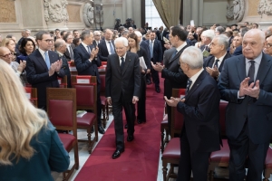 Il Presidente Sergio Mattarella in occasione della cerimonia di inaugurazione dell’Anno Giudiziario Tributario 2026

