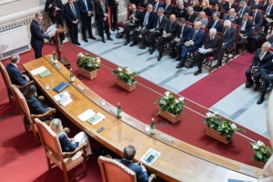 Il Presidente Sergio Mattarella in occasione della cerimonia di inaugurazione dell’Anno Giudiziario Tributario 2026
