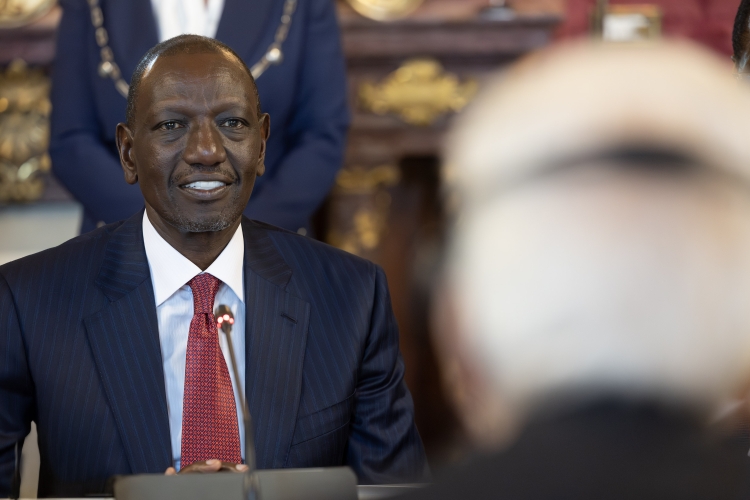 Il Presidente Sergio Mattarella con William Kipchirchir Samoei Arap Ruto, Presidente della Repubblica del Kenya, in visita ufficiale 
