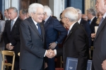 Il Presidente Mattarella alla Cerimonia in occasione dei settant’anni della Corte costituzionale
