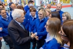 Il Presidente Mattarella interviene alla celebrazione della Festa del Lavoro e visita all’azienda Piaggio S.p.A.