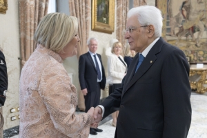 Il Presidente della Repubblica Sergio Mattarella incontra S.E. la Signora Halla Tómasdóttir, Presidente della Repubblica di Islanda
