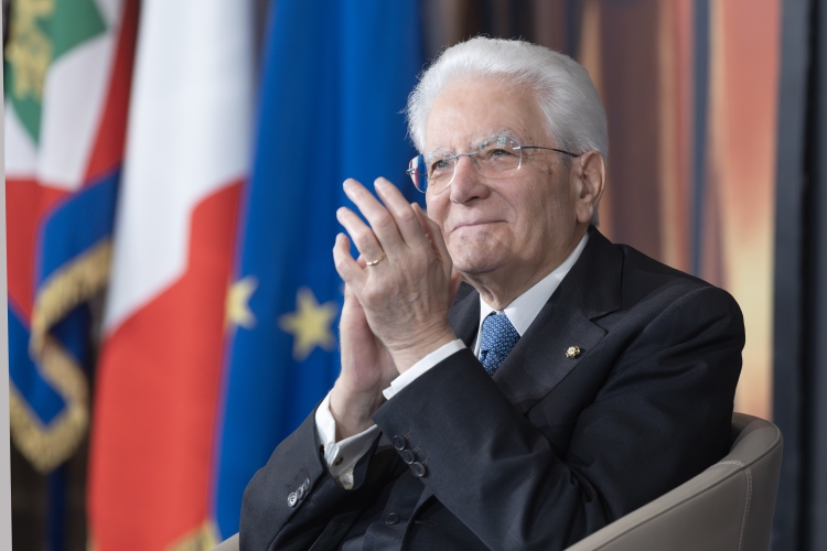 Il Presidente della Repubblica Sergio Mattarella in occasione della cerimonia di presentazione dei candidati ai Premi “David di Donatello” per l’anno 2026 


