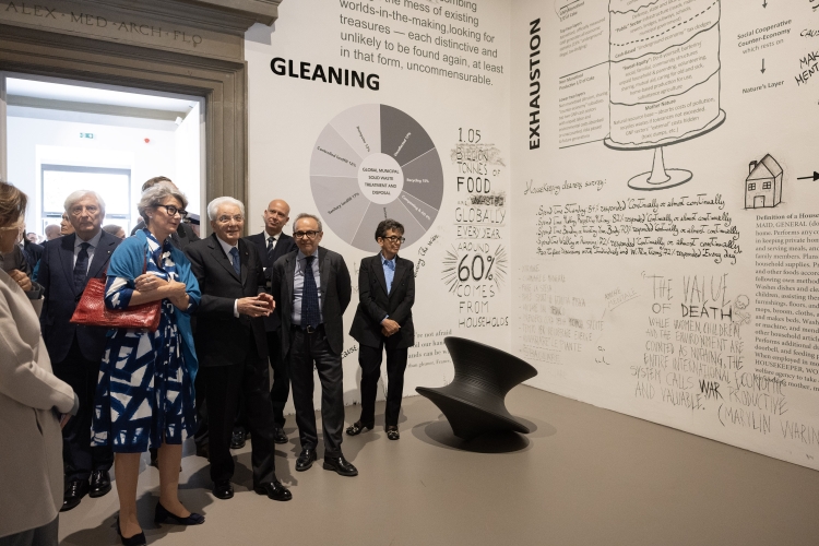 Il Presidente Mattarella a Palazzo Buontalenti di Firenze, sede della Scuola di Governance Transnazionale dell’Istituto Universitario Europeo