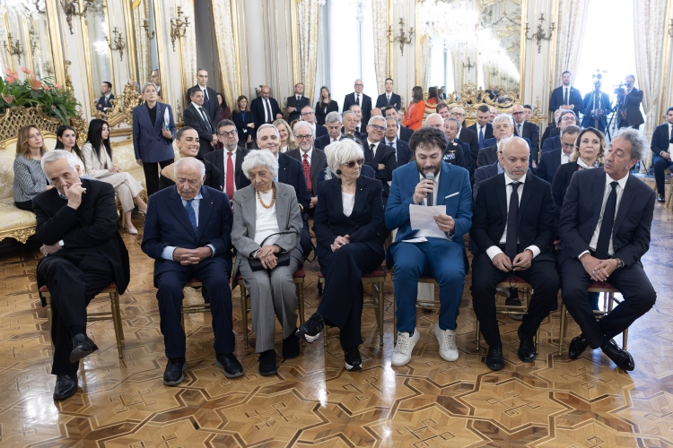 L'intervento di Riccardo Zanotti, Rappresentante Sezione Musica ,in occasione del 145° anniversario dell'istituzione della Società Italiana degli autori e degli editori
