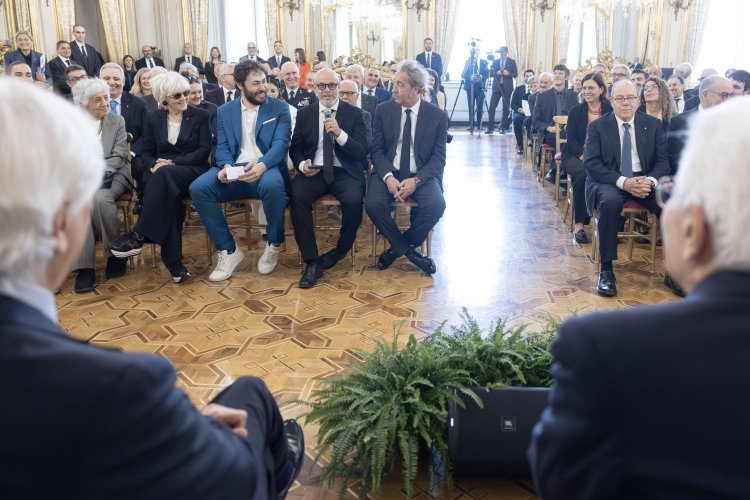 L'intervento di Diego Bianchi, Rappresentante Sezione Dramma e Opere Radiotelevisive ,in occasione del 145° anniversario dell'istituzione della Società Italiana degli autori e degli editori
