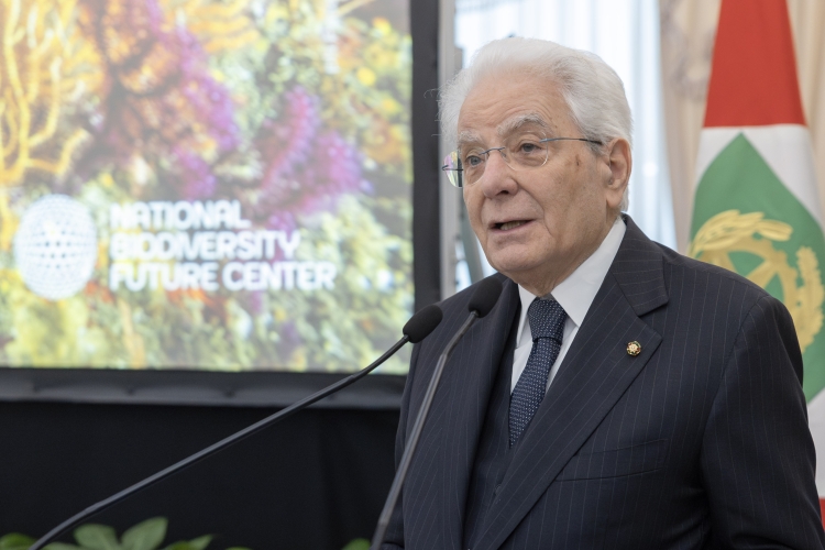 Il Presidente Sergio Mattarella in occasione del convegno per il quarantesimo anniversario di costituzione della Fondazione Marevivo, e della giornata mondiale della biodiversità
